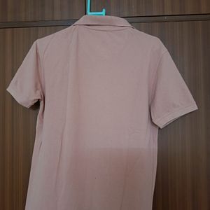 Men's Zudio Polo Peach Tshirt