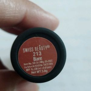 Two Lipsticks - Swiss Beauty(Bare 213)& Baby Pink