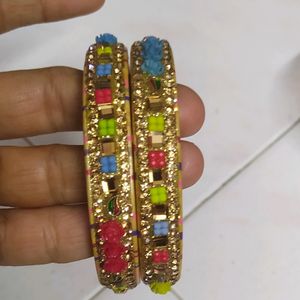 New Lac Bangles 2.6 Size