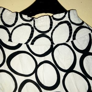 Black And White Skirt