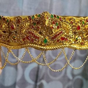 Beautiful Gold Plated Ethnic Hip Belt