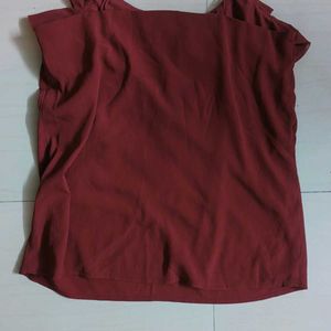 Maroon Top