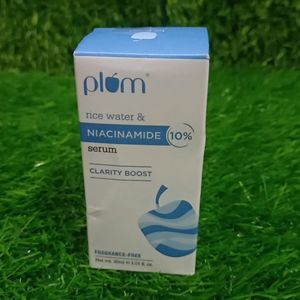Plum Rice Water & Niacinamide Face Serum