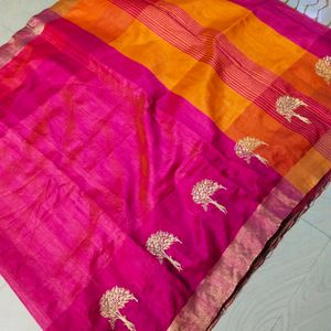 Beautiful Multi Colour Women Saree