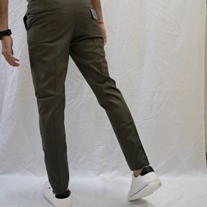 Kaulin 1059 Men's Brownish Grey Formal Trouser