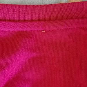 Price Drop: UNIQLO Hot Pink Cotton Tee