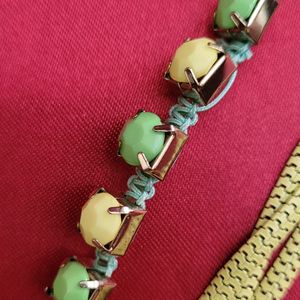 Green Western Bracelet. Set Of 2