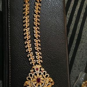 Gold Plated Short Necklace