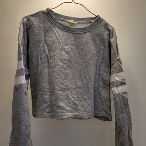 Sweatshirt Grey Full Sleeve