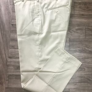 Cream 38 Formal Trouser