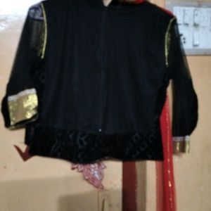 Top With Attached Dupatta