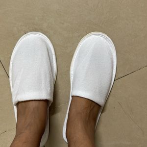 White Slippers