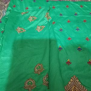 New Saree Very Good Condition With Blouse Pice