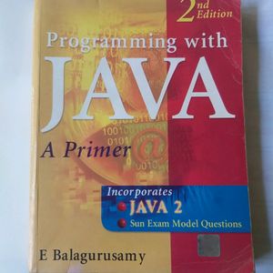 Programming with JAVA