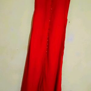 Red Dress Gown