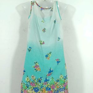 Light Green Casual Dress (Women's)