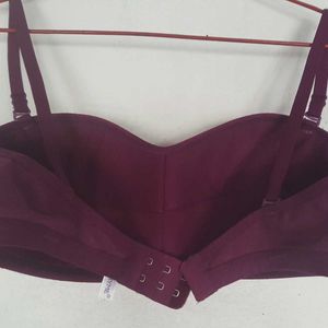 Purple Premium Padded Bra in Size 36