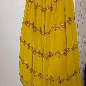 Haldi Designer Lehenga Choli Set