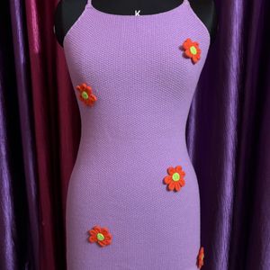 Lilac Mini Dress💜🧡