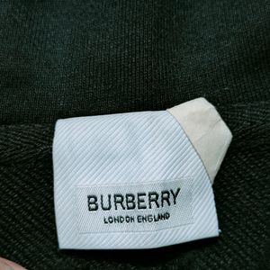 Burberry Hoodie Sweatshirt Black Size M