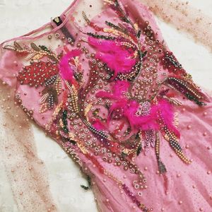 Designer Pink Gown