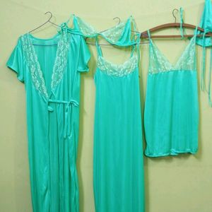 New/ Unused Combo Of 4 Nighty Set