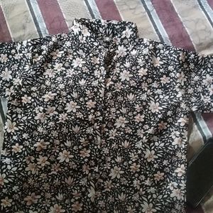 Black Printed Shirt