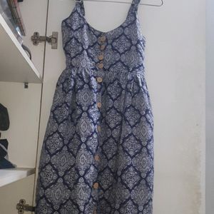 Printed BLUE Sundress