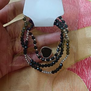 Black Stack Bracelet