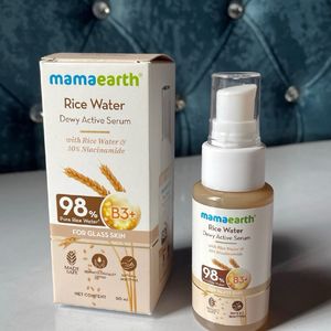 mamaearth rice water TONER + SERUM COMBO