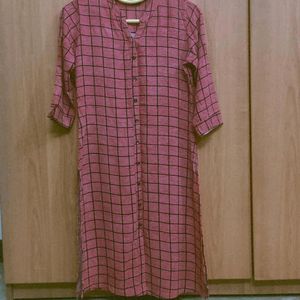 Checked Kurti