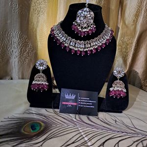 Party Wear Punjabi Necklace Set