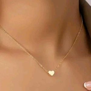 Gold Heart Shape Chain