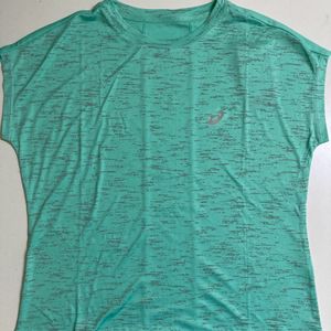 ASICSCrew-Neck T-shirt with Extended Sleeves