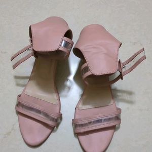 Light Pink Heal Sandals