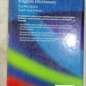 Oxford English Dictionary Book