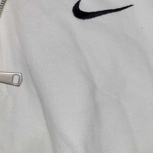 Korean Nike Inspired White Sweatshirt