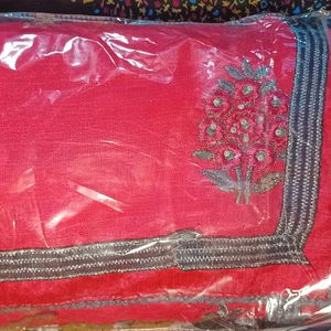 Rosy Colour Saree 🩷