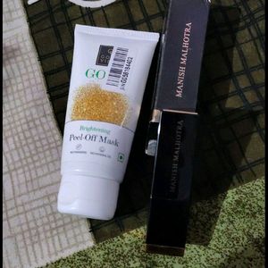 Combo Of Golden Peel Mask Or Myglamm Lipstick