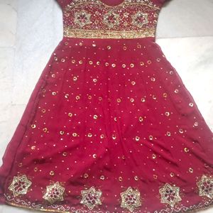 Georgeous Maroon Anarkali