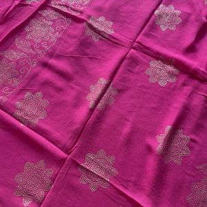 Pink Saree