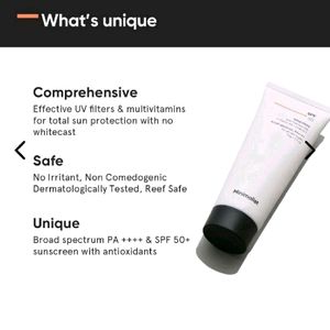 Minimalist Sunscreen SPF 50