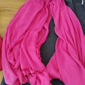 Duppata Pink Colour