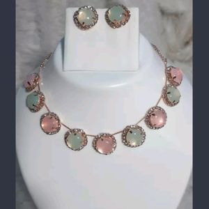 Crystal AD Diamond Necklace