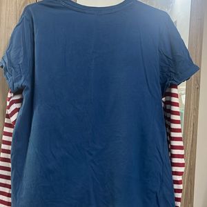 Buy this blue full sleeves shirt