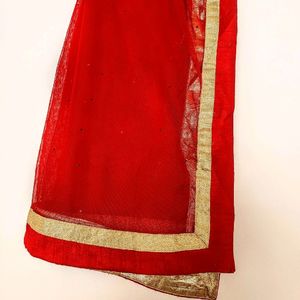 Heavy Gown With Jacket, Cancan And Dupatta