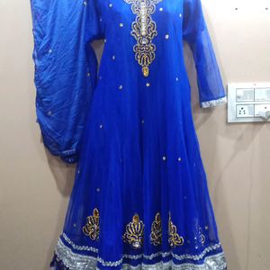 Anarkali Frok With Dupatta