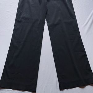 Black Flarer Highwaist Pant For Women