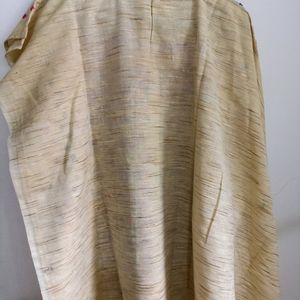 Half Stitched Jute Kurta Material