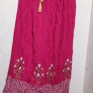 Pink Skirt For Women